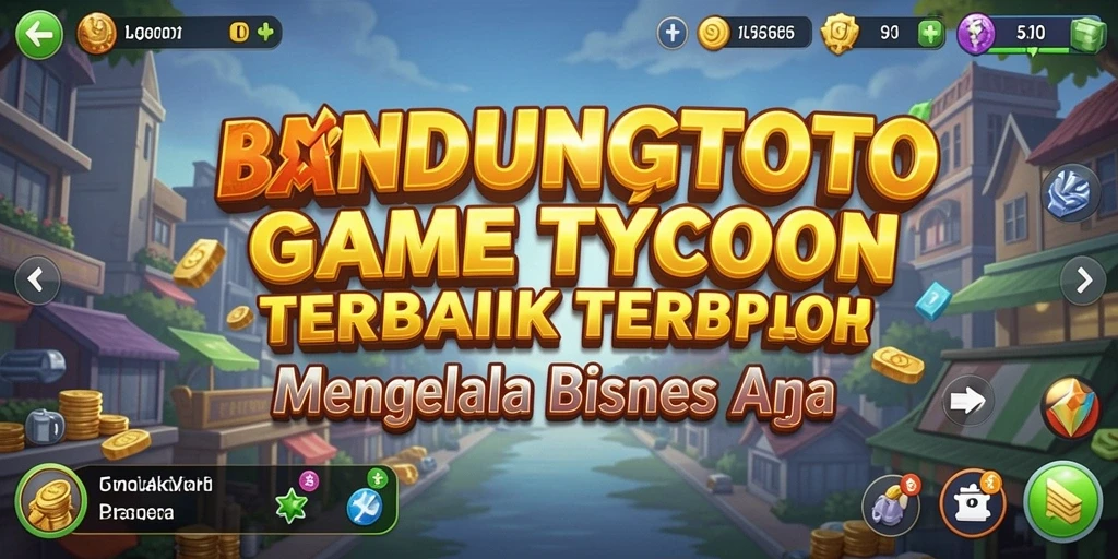Gambaran gameplay seru dalam BANDUNGTOTO saat mengelola bisnis.