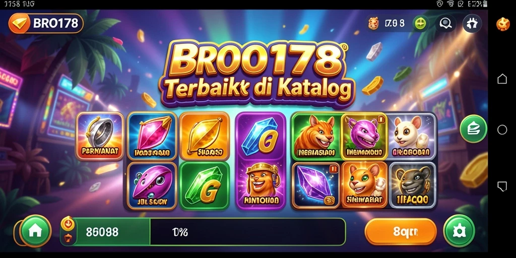 Tangkapan layar utama BRO178 menunjukkan gameplay Slot yang mengasyikkan.