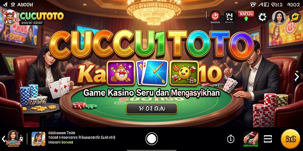 Tampilan gameplay seru di CUCUTOTO dengan grafis menarik.