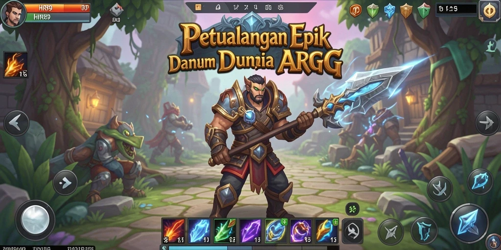 Tampilan screenshot <strong>HR89</strong> menampilkan aksi pertempuran yang mendebarkan dan karakter yang bertenaga.