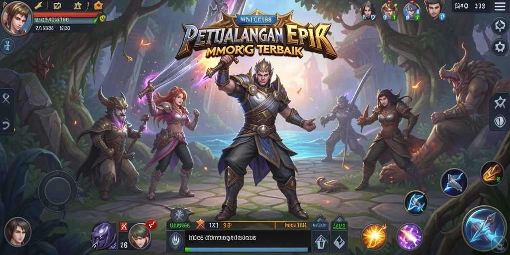 Tangkapan layar dari gameplay mendebarkan MDG188 di dunia fantasi.
