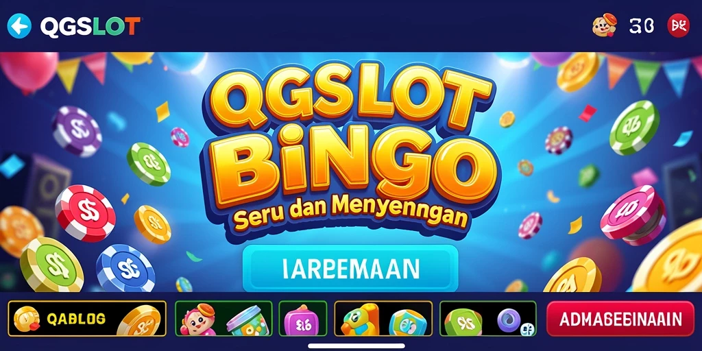 Tampilan screenshot gameplay seru di QQSLOT Bingo.