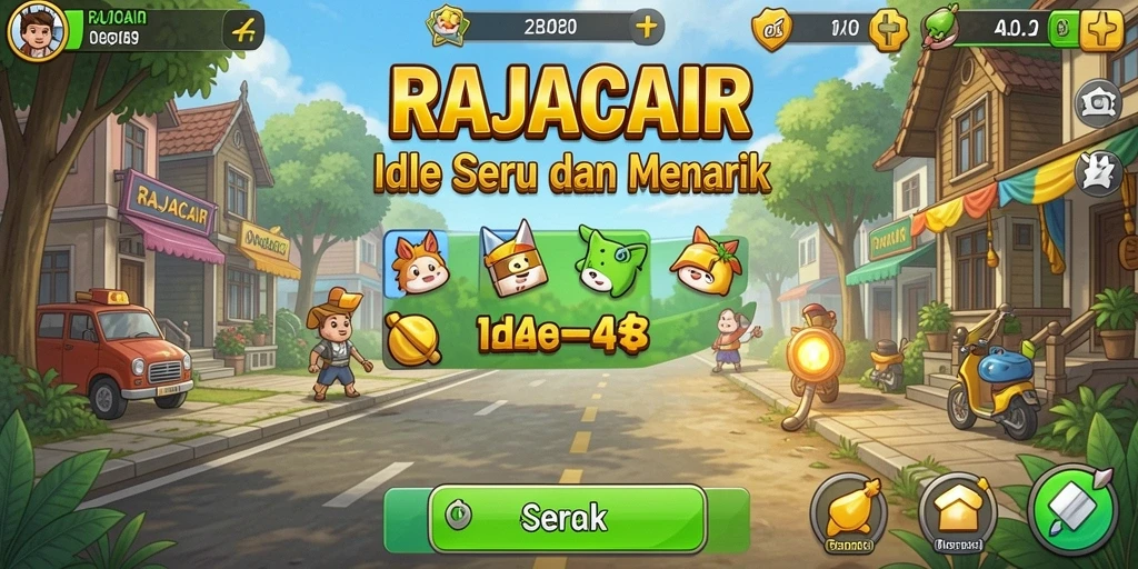 Tampilan gameplay RAJACAIR yang menarik dan dinamis