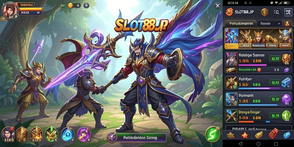 Gameplay menarik SLOT88JP dengan karakter dan petualangan yang seru.