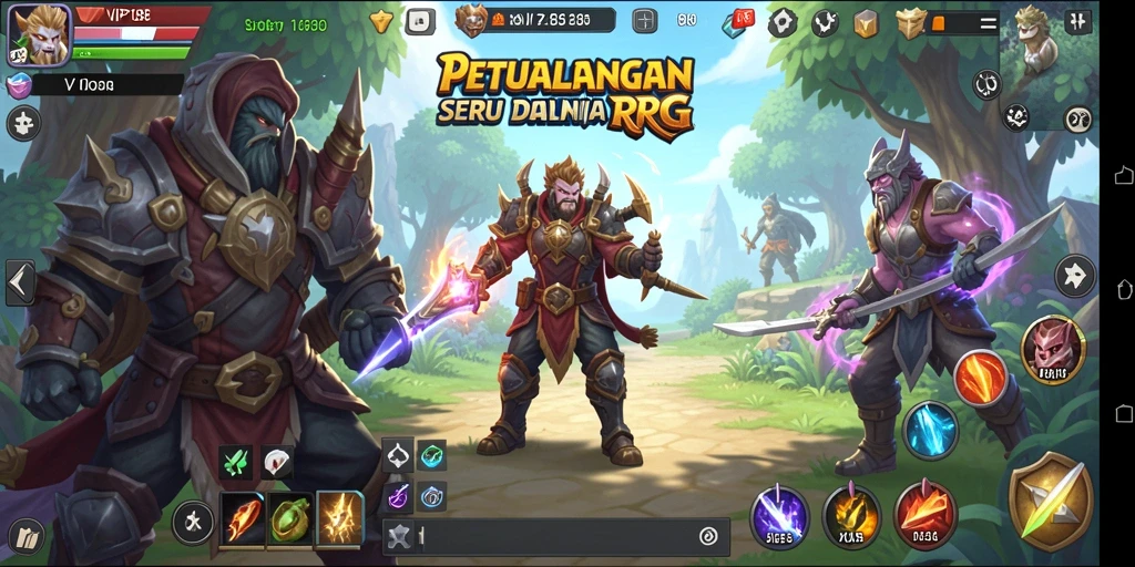 Tangkapan layar gameplay dari VIP188 menampilkan aksi pertempuran yang mendebarkan.